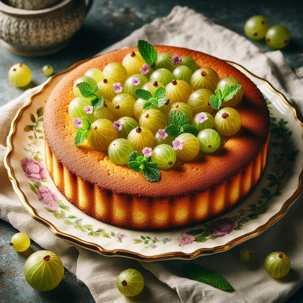 Ciasto z agrestu, przepis na ciasto z agrestu